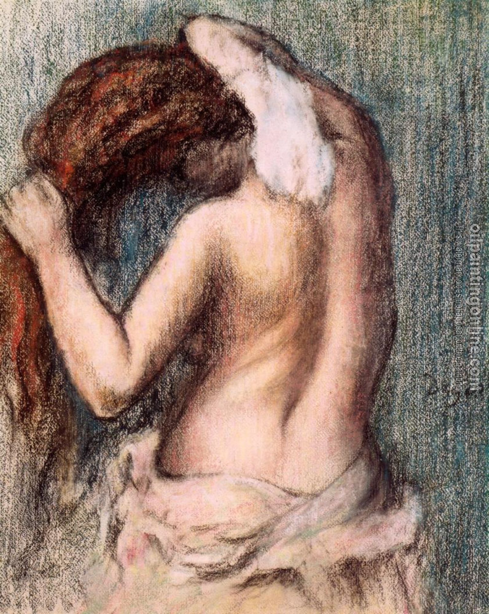 Degas, Edgar - Woman Drying Herself